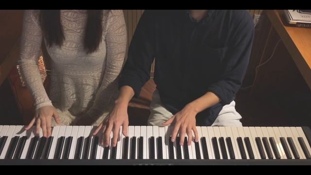 [Think Of Me] - [Phantom Of The Opera] 4hands piano cover смотреть онлайн