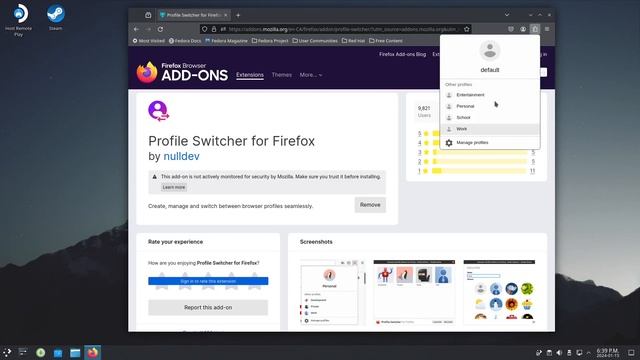 Nobara Linux KDE: Quick Guide to Firefox Profiles (Mozilla's Version of Google Profiles) смотреть онлайн