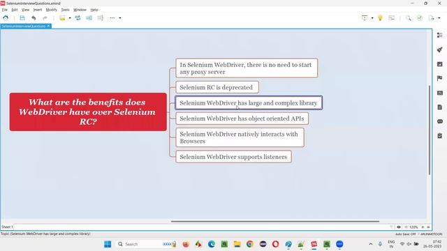 What are the benefits does WebDriver have over Selenium RC (Selenium Interview Question #186) смотреть онлайн