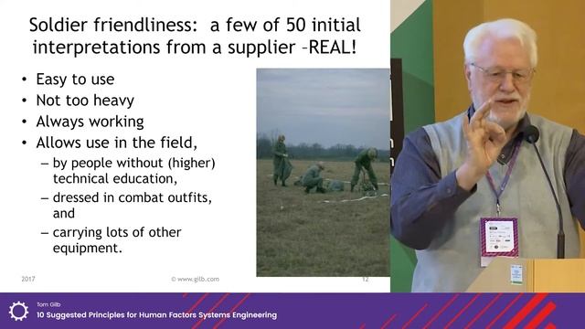 Tom Gilb: 10 Suggested Principles for Human Factors Systems Engineering смотреть онлайн