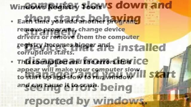 Windows registry tools & fix windows registry problems смотреть онлайн