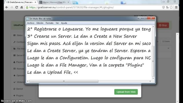 Como Poner Mas Plugins En Server Gratis | Tutorial [Server.pro o gratisserver.nu] смотреть онлайн
