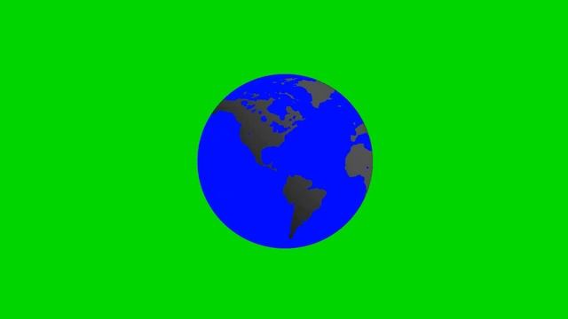 Globe - Blue & Chrome - Free Green Screen fx смотреть онлайн
