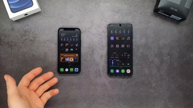 Galaxy S21 x iPhone 12 Mini - Parte 4 | Bateria e Software! смотреть онлайн