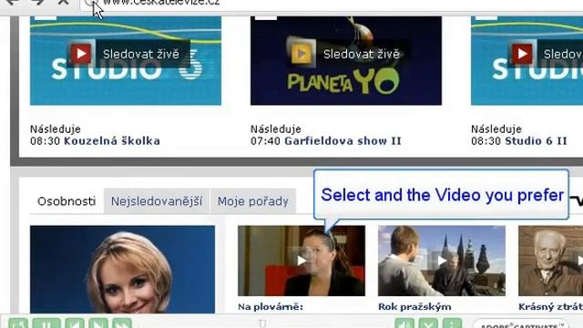 How to Grab Online TV and videos from ceskatelevize with flv grabber смотреть онлайн