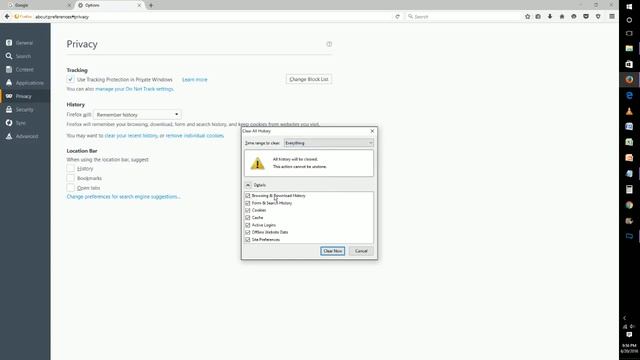 How To Clean and Erase Your Browsing History in Firefox - Stop Firefox Tracking History смотреть онлайн