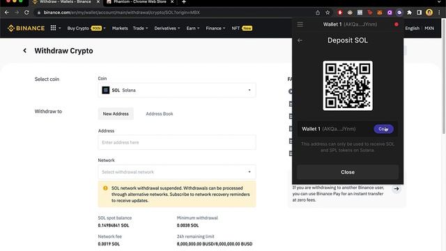 ✅ How To Connect Phantom Wallet To Binance (Step by Step) // Send Crypto from Phantom to Binance смотреть онлайн