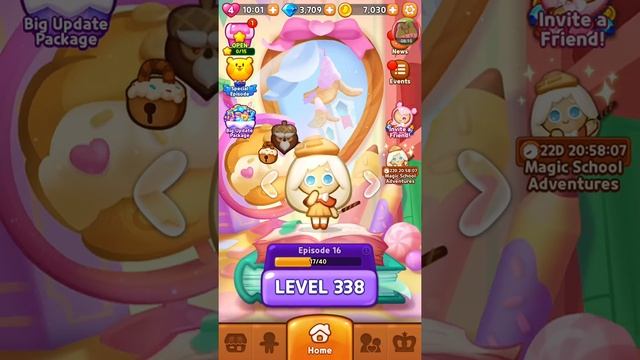 Hello! Brave Cookies ★ Level 334 - Level 340 ★ (Creampuff Cookie) смотреть онлайн