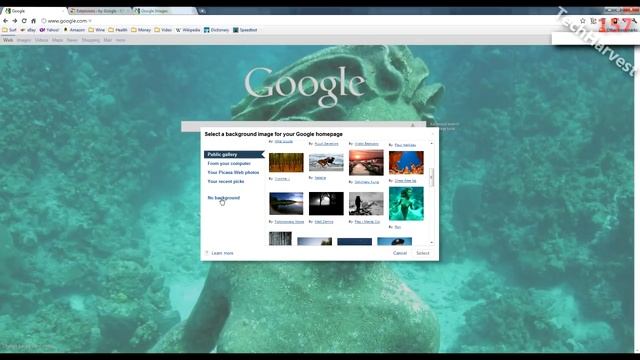 Quick Tip: Changing The Background Image On Your Google Homepage смотреть онлайн