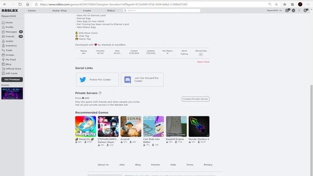 1 Champion Simulator 🥊 Roblox and 4 more pages Personal Microsoft Edge 2020 08 14 01 00 11 смотреть онлайн