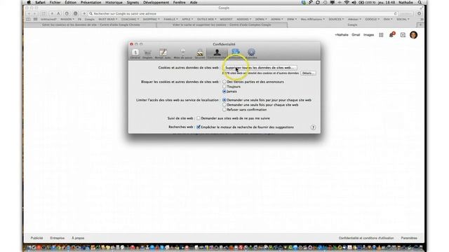 Comment supprimer les cookies sur Safari смотреть онлайн