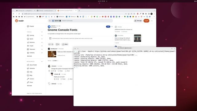 Make Your Terminal Look Cool with Oh My ZSH and PowerLevel10k смотреть онлайн