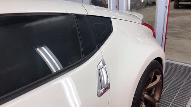 painting 370z Standox White Pearl & Crystal Pro Clear смотреть онлайн