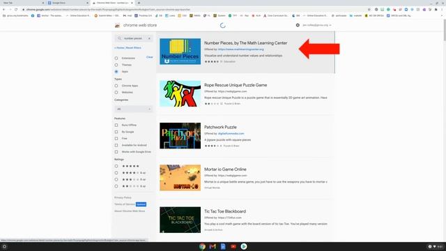 Chromebox: Adding Apps via Web Store смотреть онлайн