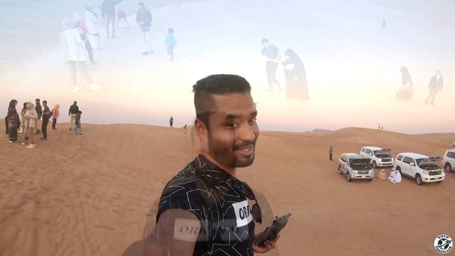 Desert Safari Dubai | Drone View |Belly Dance | BBQ Dinner |Dune Bashing|Ajit Samanta|4K смотреть онлайн