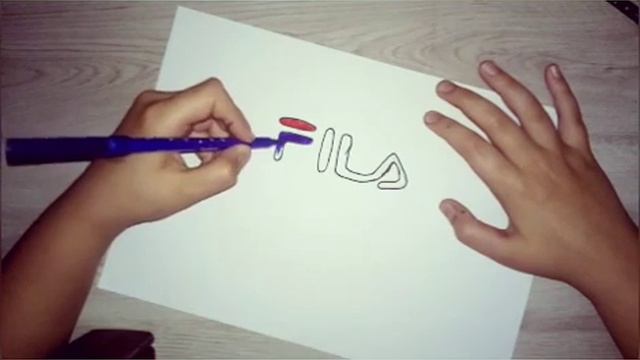 لقد حاولت رسم شعار FILA شاهدو النتيجة смотреть онлайн