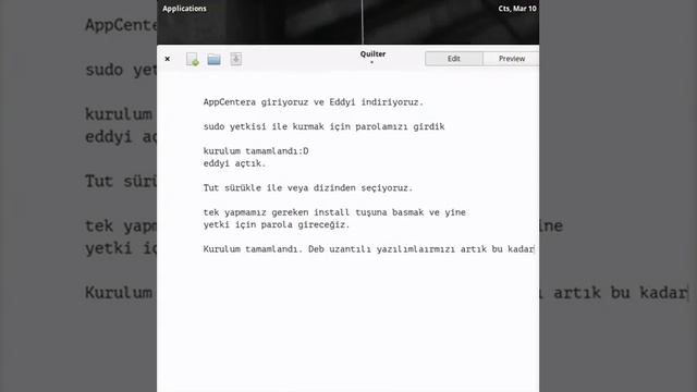 .deb uzantılı paketlerin kurulumu - Debian / Mint / Ubuntu / Elementary OS Linux смотреть онлайн