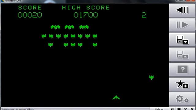 AstroBirds - Acorn Atom - emulador Pantheon 4.268 - testeado en Windows 7 x64 смотреть онлайн