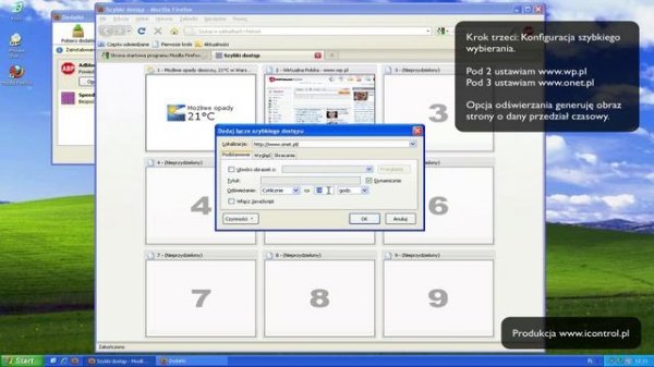 FAQ: Firefox szybkie wybieranie "speed dial". (Tuning Firefoxa)