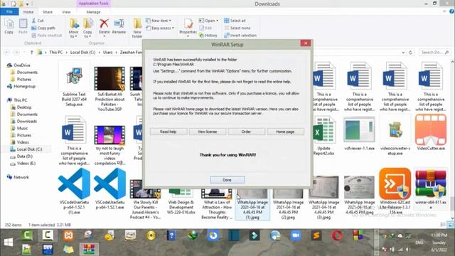 How to open a rar zip file in Winrar (unzip files in Winrar) | 解压rar文件 | 压缩文件 |压缩 смотреть онлайн