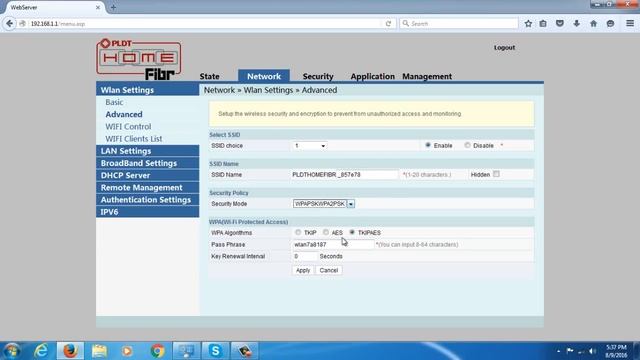 How to Change PLDT Home Fibr Router WiFi password смотреть онлайн