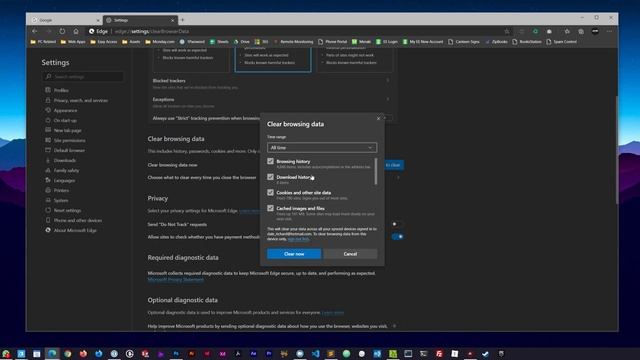Empty web browser cache in Microsoft Edge смотреть онлайн