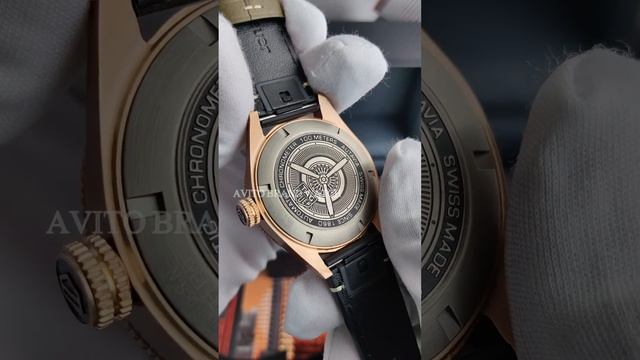 Обзор. Часы мужские Tag Heuer Autavia из бронзы. Зеленый ремень и циферблат. смотреть онлайн