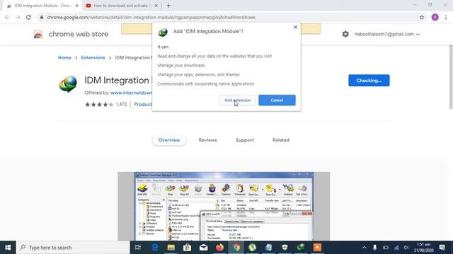 How to add/install IDM in chrome (IDM extension) смотреть онлайн