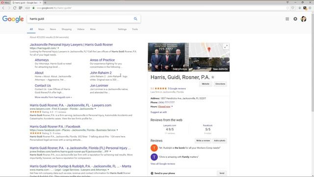 Google plus - How to Leave Harris Guidi Rosner a Review смотреть онлайн
