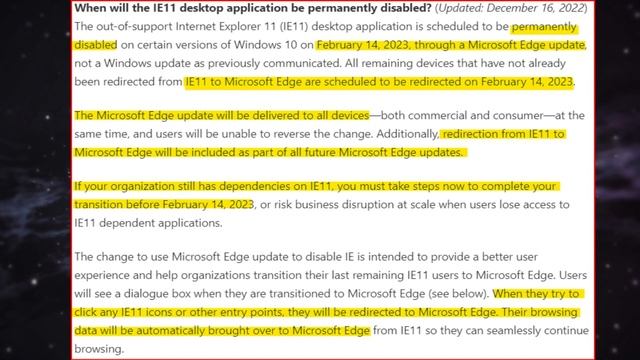 Microsoft Announced Retirement of Internet Explorer смотреть онлайн