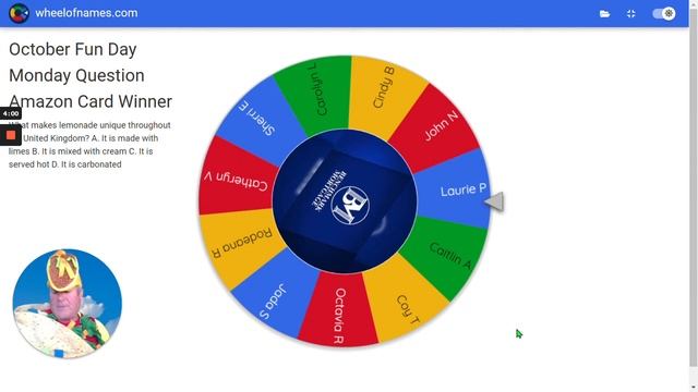 October Fun Day Monday Question Amazon Card Winner Google Chrome 31 October 2022 смотреть онлайн