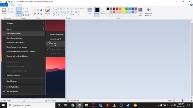 How do I remove news/weather update on taskbar in Windows 10 смотреть онлайн