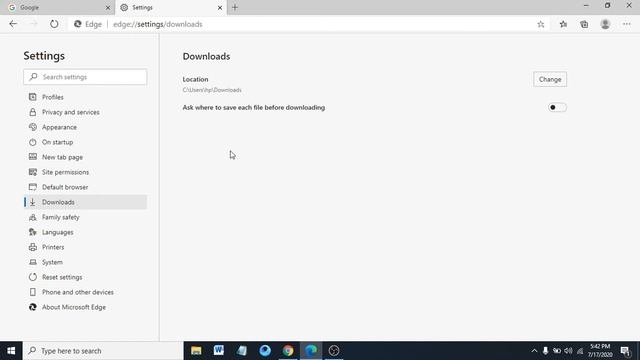 How To Change Download Location in Microsoft Edge смотреть онлайн