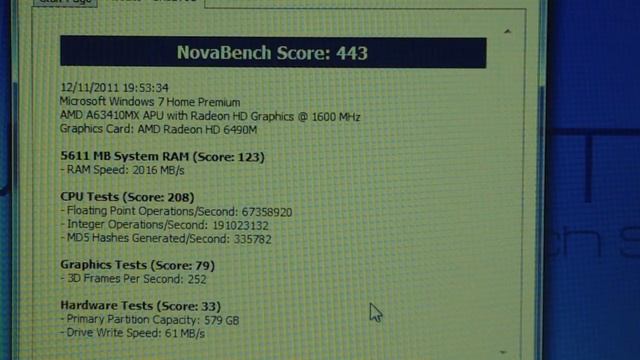 HP Pavilion DV6 Laptop Performance Test смотреть онлайн