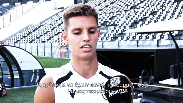 Ντάντας: "Είμαστε έτοιμοι" - PAOK TV смотреть онлайн