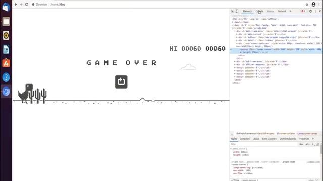 Chrome Dino game Hack!!🔥🔥 смотреть онлайн