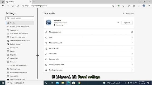 Cara Reset New Microsoft Edge Chromium смотреть онлайн
