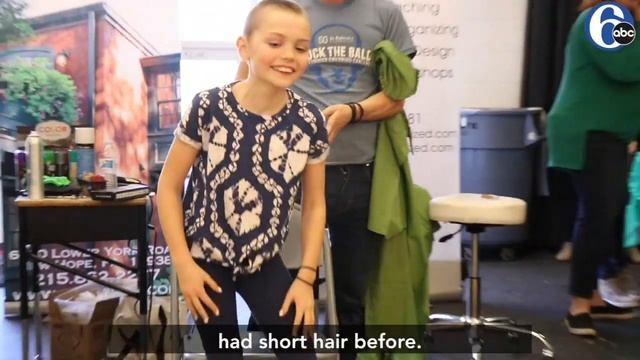 Local students 'Brave the Shave' for childhood cancer research смотреть онлайн