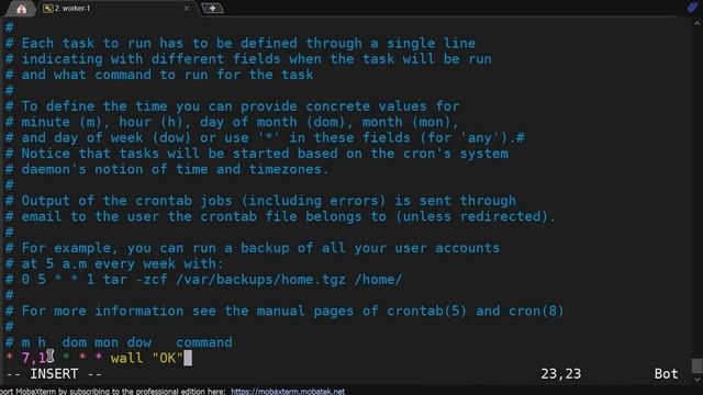 What is the crontab or cronjob syntax in unix rhel redhat linux? how to set cronjob to scheduled jo смотреть онлайн