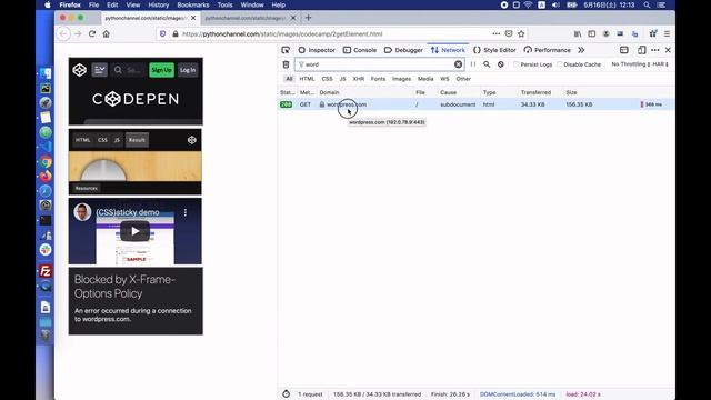 Blocked by X-Frame-Options Policy対策(80%) смотреть онлайн