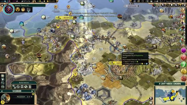 Civ 5 Brave New World Deity - Ep. 16 - Let's Play Egypt смотреть онлайн