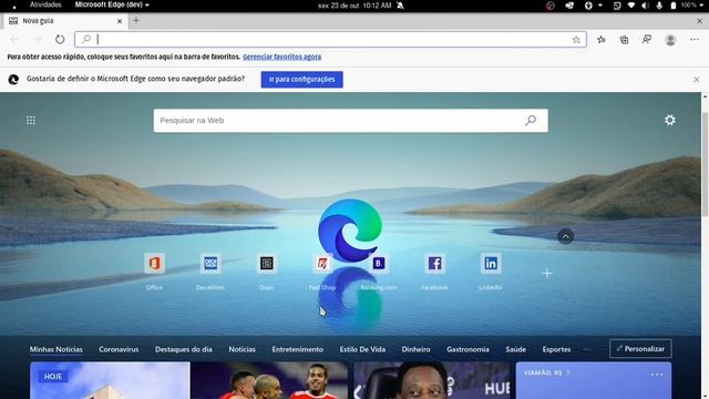 Microsoft Edge rodando no Linux🤯😱 смотреть онлайн