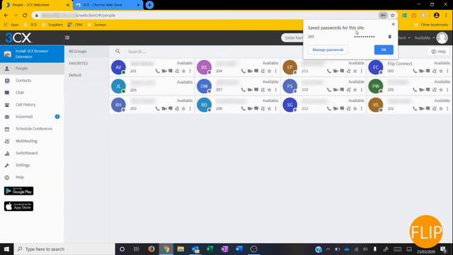 3cx video training - web client - first time setup смотреть онлайн