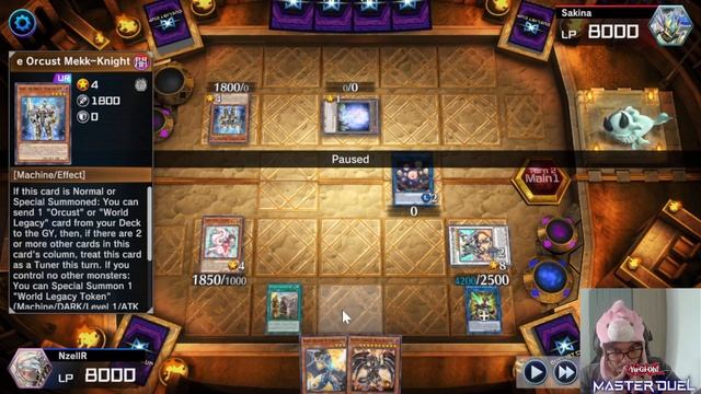 Master Duel: Mekk-Knights Vs Brave Dragon Link | Duelist CUP смотреть онлайн