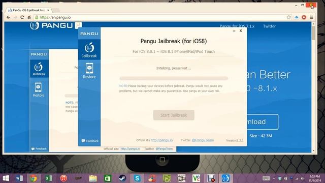 JAILBREAK iOS 8 - 8.1 смотреть онлайн