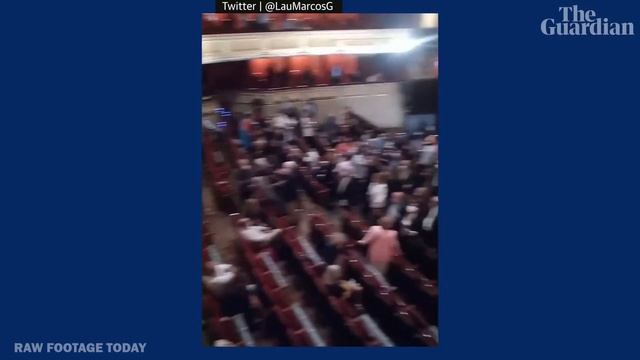 Coronavirus: Madrid's Teatro Real cancels opera after social distancing protests during show смотреть онлайн
