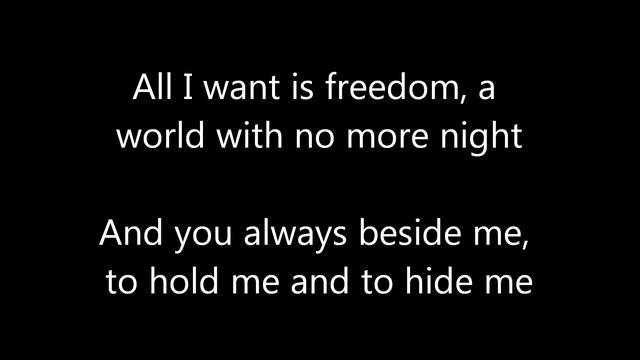 Emmy Rossum and Patrick Wilson- All I Ask of You Lyrics смотреть онлайн