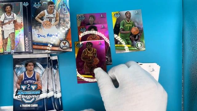 2023-24 TOPPS BOWMAN CHROME U 🔥BASKETBALL BLASTER BOX🔥AUTOGRAPH INSIDE 🤯 смотреть онлайн