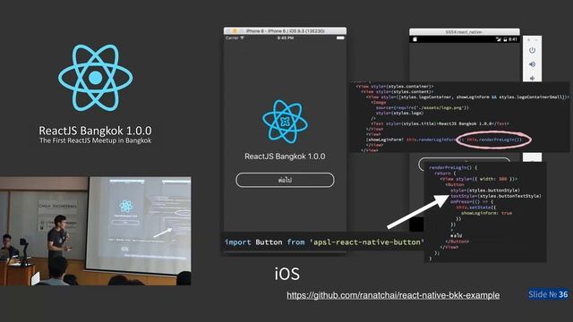 React Native: Game-changer for Mobile Development [ReactJS Bangkok 1.0.0] смотреть онлайн