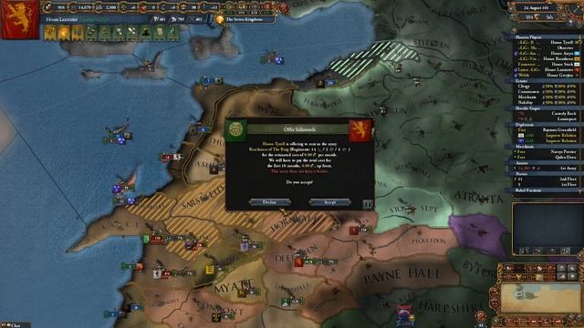 🔴 LIVE Europa Universalis | A Song of Ice and Fire GOT Mod | ITA HD #2 смотреть онлайн